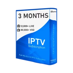subscription iptv and IPTV Service for 2 Connections ,