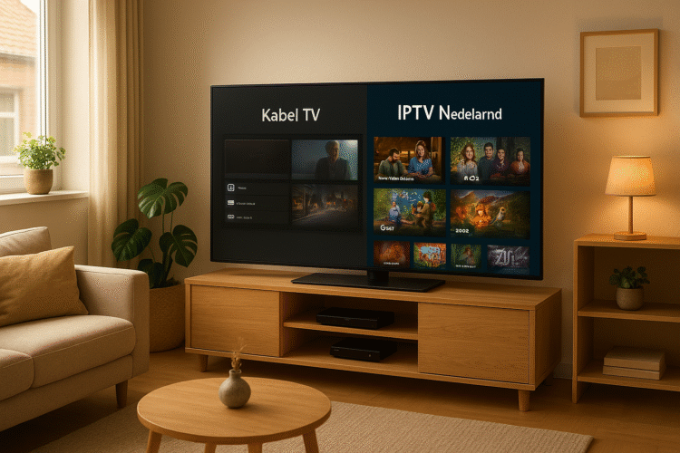 Vergelijking IPTV Nederland en kabel TV in Nederlandse woonkamer