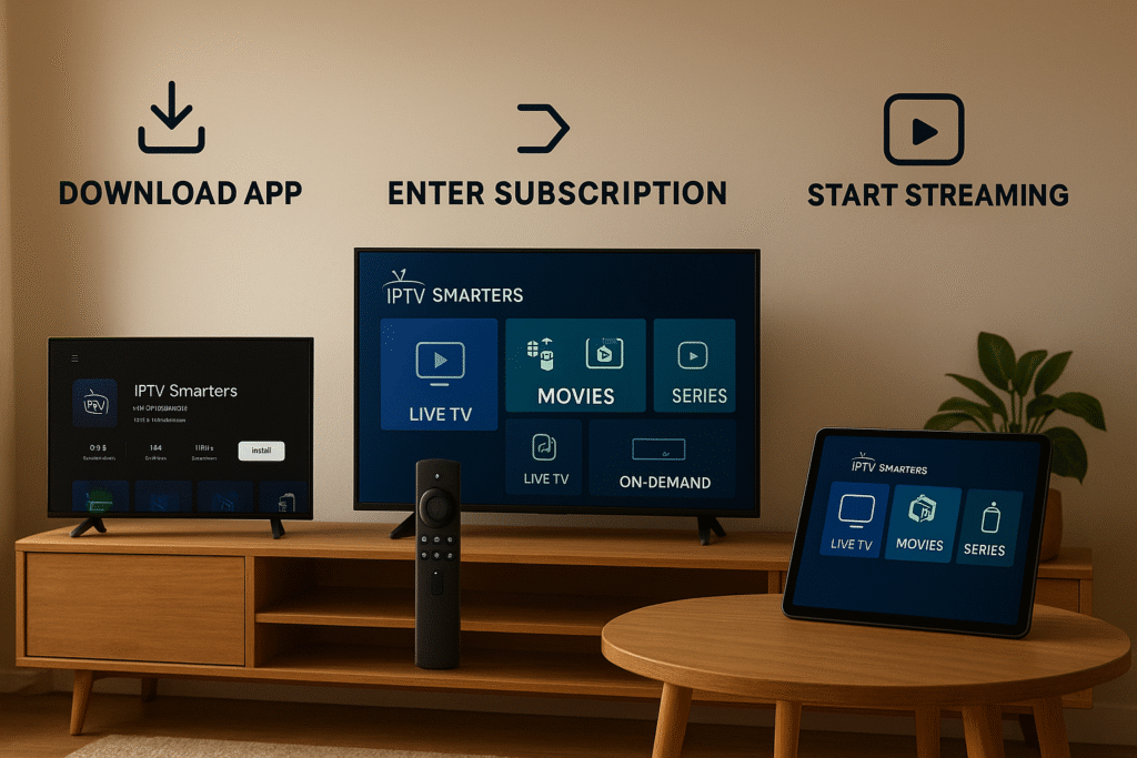 Installatie van IPTV Smarters op Android TV, Firestick en tablet